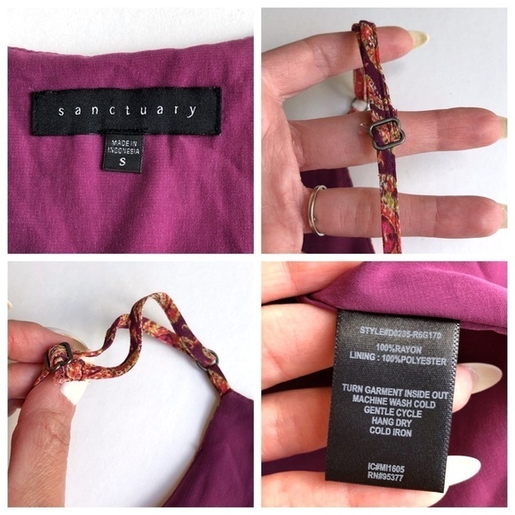 Sanctuary Spring Fling Sunset Boho Print Dress - Picture 11 of 11